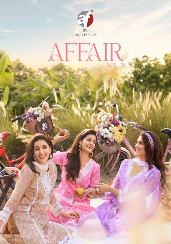 Anju fabrics affair vol 2 Kurti wholesalers in Mumbai